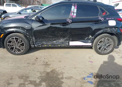 2022 Hyundai Kona N Line from USA, damaged, VIN KM8K33A30NU771015